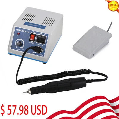 Dental Lab Marathon Electric Micromotor Polishing Unit + 35K rpm Motor Handpiece - Image 1 of 4