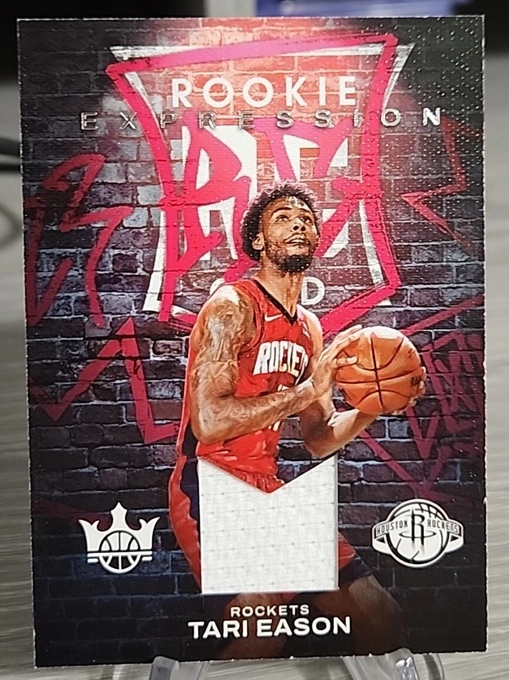 Tari Eason 2022-23 Panini Court Kings Rookie Expression Relic #REM-TER Rockets - Image 1 of 2