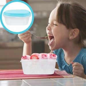 2pcs Cake Carrier Box Plastic Clear Cake Boxes Freezer Box Cake Holder Plastic - Picture 1 of 12