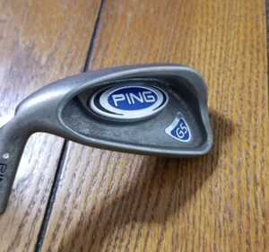 Ping G5 6iron LH White Dot Steel Shaft Below Average Grip  - Picture 1 of 6
