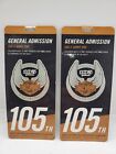 Harley Davidson 105th Anniversary 1903-2008 General Admission Ticket Used Free S