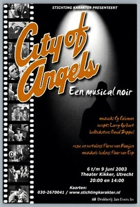 Postcard Theatre 2003 City of Angels Een Musical Noir Theatre Kikker Utrecht - Picture 1 of 2