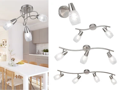 Leuchtenserie Wandlampen Deckenlampen Rondell mit Glasschirmen - Spotbeleuchtung - Bild 1 von 4