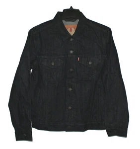 CHAQUETA DE CAMIONERO LEVI'S $89.50 EN CHAQUETA VAQUERA AZUL OSCURO TEÑIDA talla S (Pequeña) - Imagen 1 de 6