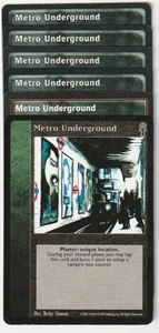 Metro Underground x6 CE VTES Jyhad - Imagen 1 de 1
