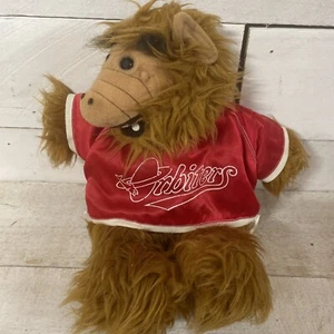 Vintage 1988 ALF Alien Plush Orbiters Baseball Hand Puppet Burger King Promo - Picture 1 of 5