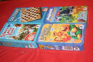 4x Schmidt - Solitaire 51231, City Country River, Playmobil in Metal Boxes - Excellent - Picture 1 of 11