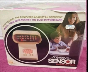Vintage SCRABBLE SENSOR Electronic Word Game by Selchow & Righter, 1978, SEALED - Picture 1 of 8