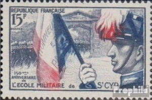 France 1022 (complete issue) used 1954 military academy - Picture 1 of 1