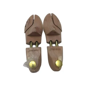 Cedar Space Men Women Cedar Wood Shoe Tree Shaper Wooden Stretcher Size 41/42 - Picture 1 of 3