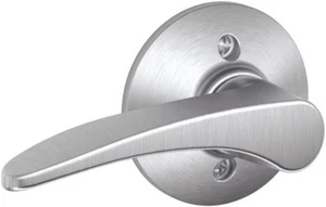 Palanca izquierda ficticia Schlage Manhattan satinada cromo F170 montada sin montar o nunca montada 626 lh - Imagen 1 de 2