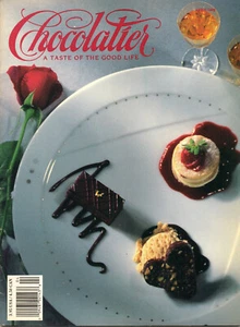 CHOCOLATIER Magazine April 1992 A Trio of Miniatures Italian Desserts Peanuts - Imagen 1 de 3