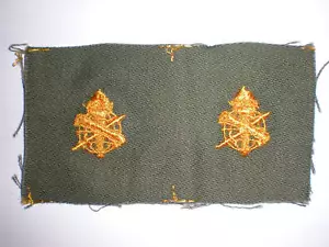 COLLAR INSIGNIA OFICIAL ASUNTOS CIVILES EJÉRCITO EE. UU. AÑOS 60 - Imagen 1 de 1