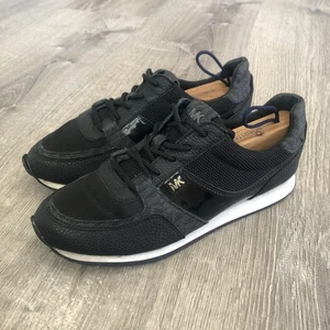 Michael Kors Andi Trainer Athletic Shoes Sneakers Womens Size 7.5 LS22K READ - Picture 1 of 12