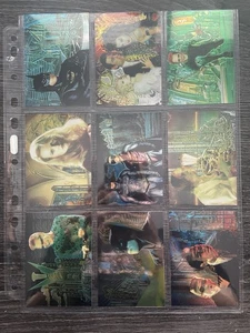 1995 FLEER ULTRA BATMAN FOREVER 10-CARD CHROMIUM ANIMACTION INSERT SET Missing 1 - Picture 1 of 2