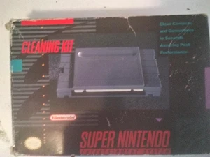 Nintendo SNES System Cleaning Kit Basically New Never Used - Picture 1 of 1