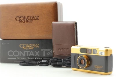 【Optical N MINT mit Original Box】 Contax T2 Gold 60th Years Limited Edition... - Bild 1 von 4