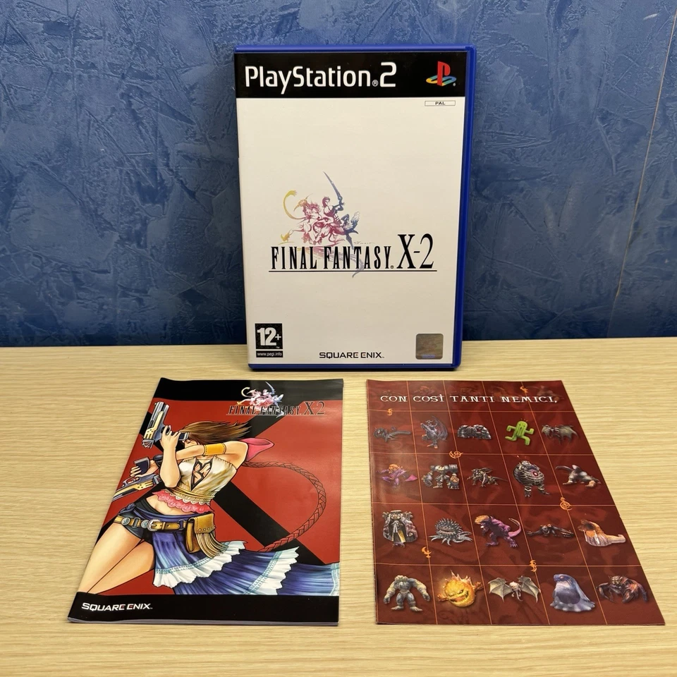 Final Fantasy X-2 Ps2 PAL ITA Italiano COMPLETO FF PlayStation 2 - Immagine 1 di 4