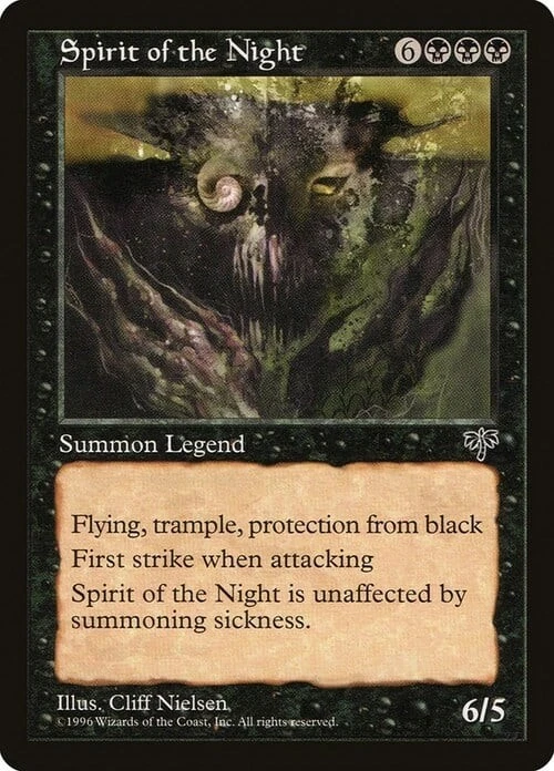 Magic The Gathering MTG SPIRIT OF THE NIGHT Mirage NM Near Mint - Image 1 of 1