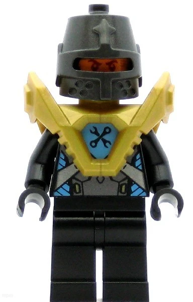 Lego Nexo Knights minifigura Robin - armadura de ouro pérola (72005) (genuína) - Imagem 1 de 1