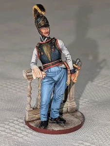 St. Petersburg Napoleonic 2nd Courassier Officer 60mm Tin Nicely Made/ptd Art sg - Bild 1 von 11