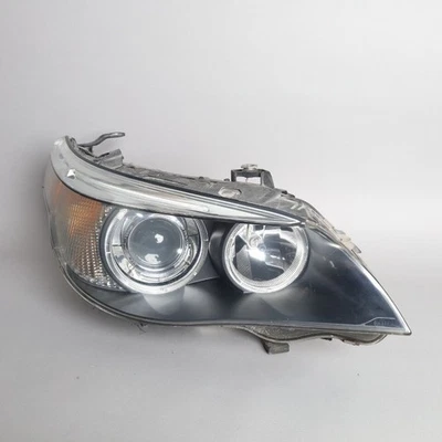 Farol direito xenônio 63127160158 2005-2007 BMW 525i 530i 545i 550i M5 fabricante de equipamento original usado - Imagem 1 de 4