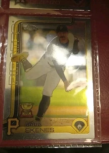 2025 Topps Chrome - Paul Skenes #300 - Picture 1 of 2