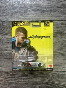 Hot Wheels Premium Pop Culture - Cyberpunk 2077 Porsche 911 Turbo (930) ✅ - Picture 1 of 5