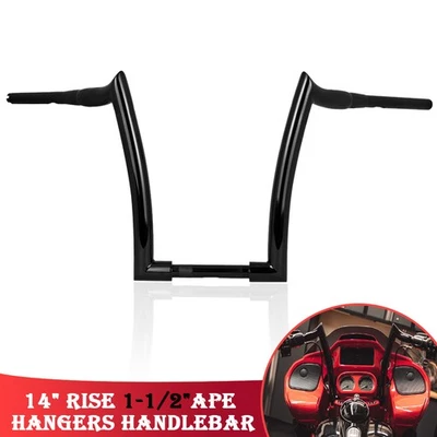 14'' Rise Ape Hanger 1-1/2" Handlebar Fit For Yamaha VStar 950 XVS950 Tourer Foto 1 de 4