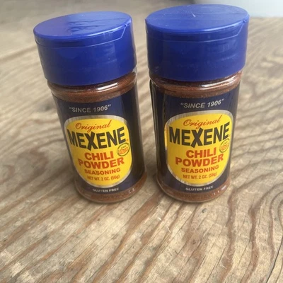 2 PACK - Mexene Original Chili Powder Seasoning 2 oz (Total 4 oz) FAST Free Ship