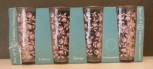 LIBBEY CADDY-PAK GLASSES - # 442 - SET OF 4 - IOP - ca 1960s - Bild 1 von 6