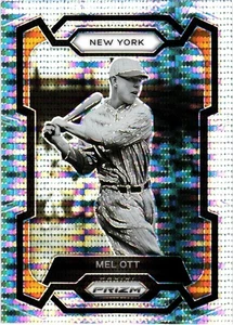 2024 Panini Prizm #117 Mel Ott Pulsar Prizms #/499 - Picture 1 of 2