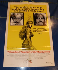 The Magic Christian (1970) Ringo Starr Original Filmplakat gefaltet SS 27x41 - Bild 1 von 3