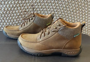 NEU Twisted X Chukka Arbeitsstiefel Herren 8,5 MAXW001 wasserdicht ölbeständig Leder - Bild 1 von 9