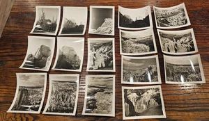 Lote de 16 fotos vintage en blanco y negro del Parque Nacional Zion coleccionables - Imagen 1 de 9