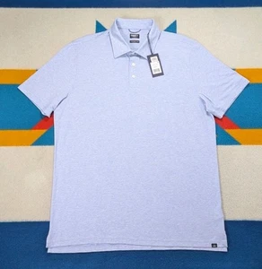 Neu mit Etikett Faherty Movement Poloshirt Golf Stretch Cardiff blau meliert XL - Bild 1 von 5