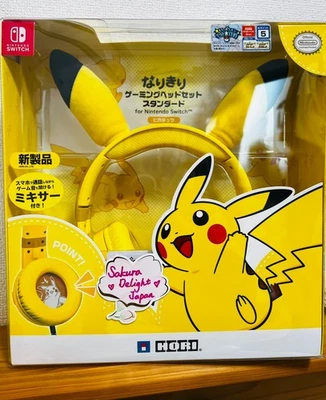NEW! Official Nintendo Licensed Product Pikachu Gaming Headset for Switch Gift - Image 1 of 4