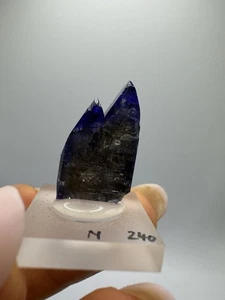 TANSANIT Kristall (3.3gr)  Roh Tanzanit / Tanzanite Crystal rough - Picture 1 of 5