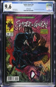Spider-Gwen #25 CGC 9.6 Lenticular Cover Variant Edition 2017 ASM 316 Homage - Picture 1 of 2