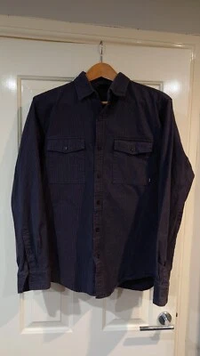 Nike 6.0  Long Sleeve Collared Black Grey Mens Shirt Sz M Ultra Rare Sample - Image 1 of 4