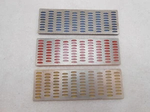 Diamond grit sharpening stones, three pieces, fine, medium & coarse grit - Picture 1 of 4