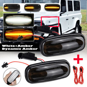 For Land Rover Discovery 2 Defender Dynamic LED Side Repeater Indicator LAMP