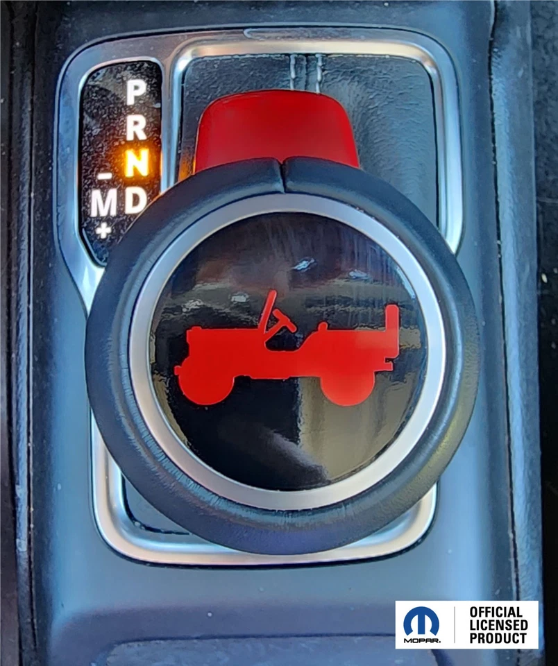 Adesivo adesivo para câmbio Jeep Wrangler/2020-2024 Jeep Gladiator compatível com 2018-2025 - Imagem 1 de 2