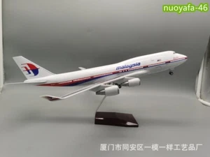 1/160 Malaysia Airline Boeing 747 Passanger Plane Cabin Lamp Airplane 47cm Model - Picture 1 of 6