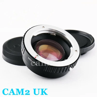 Focal Reducer Speed Booster 0.72x Adapter Minolta MD lens to Fujifilm X Fuji FX - Image 1 of 2