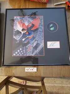 ALEX ROSS MASSGESCHNEIDERT GERAHMT & SIGNIERT - SUPERMAN GLICEE DRUCK SIGNIERT KRYPTONIT - P07 - Bild 1 von 5