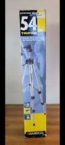 Ambico 54inch Tripod Lifetime Warranty. Quick-Release Camera Mount - Picture 1 of 9