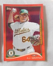 2014 Topps Red Foil Baseball Card Pick one