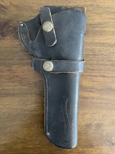 Vintage Bucheimer “Perfect Fit” Right Hand Leather Holster. Made in USA B892 - Picture 1 of 11
