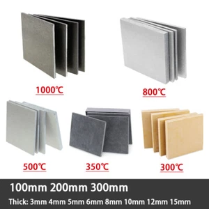 300℃/350℃/500℃/800℃/1000℃ Glass Fiber Sheet Heat Shield Mould Insulation Board - Picture 1 of 6